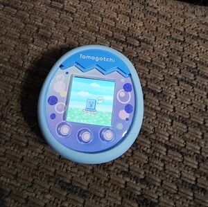 Tamagotchi Pix Ocean Blue Virtual Electronic Pet 2020 Works Clean